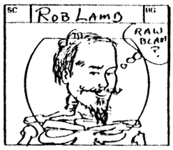 Rob Lamb storyboard caricature