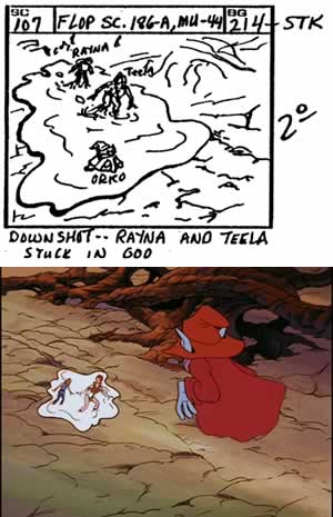 Fisto's Forest storyboard scene 107