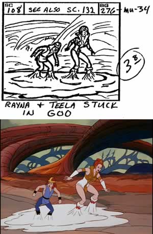 Fisto's Forest storyboard scene 108